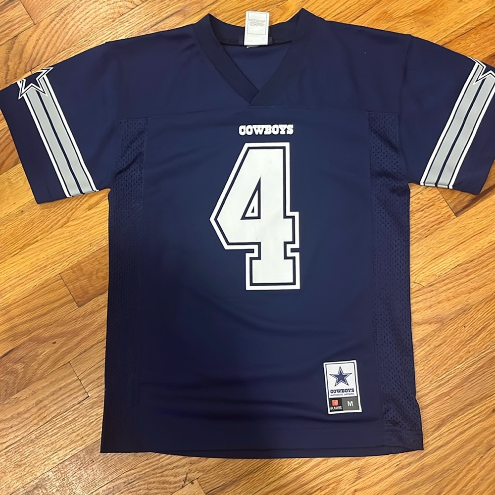 NFL Dallas Cowboys Navy Authentic Dak Prescott Jersey